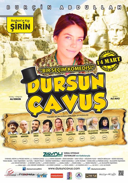 Dursun &Ccedil;avus - Turkish Movie Poster