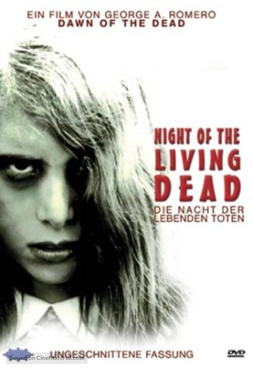 Night of the Living Dead - German DVD movie cover