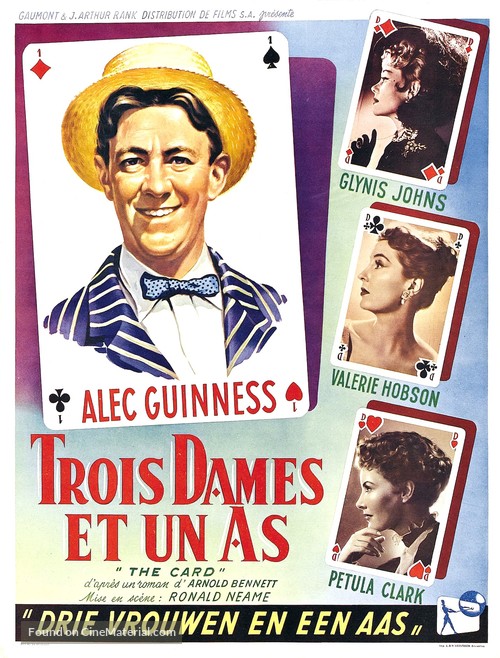 The Card - Belgian Movie Poster
