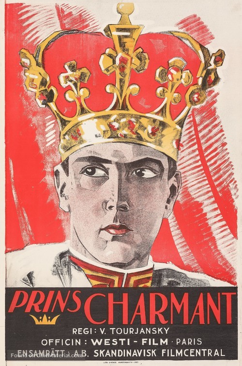 Le prince charmant - Swedish Movie Poster