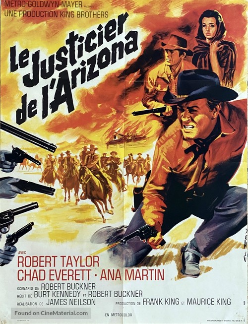 Return of the Gunfighter - French Movie Poster