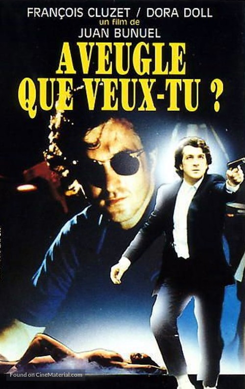 &quot;S&eacute;rie noire&quot; Aveugle, que veux-tu? - French VHS movie cover