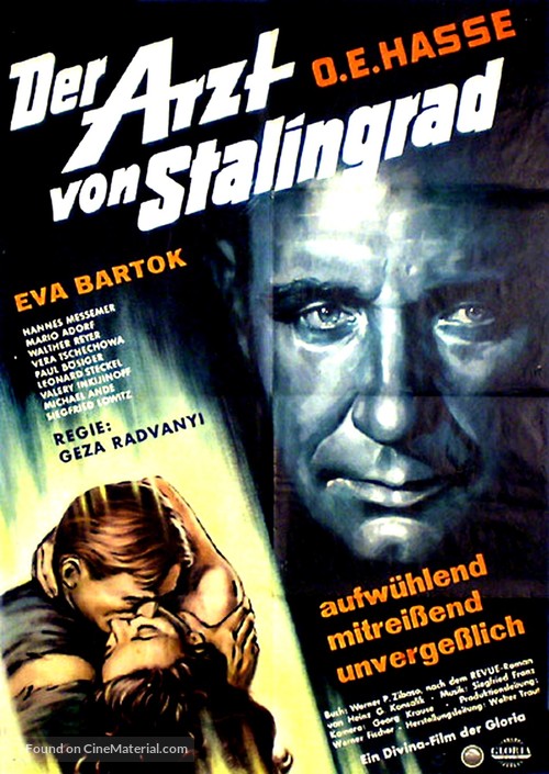 Der Arzt von Stalingrad - German Movie Poster