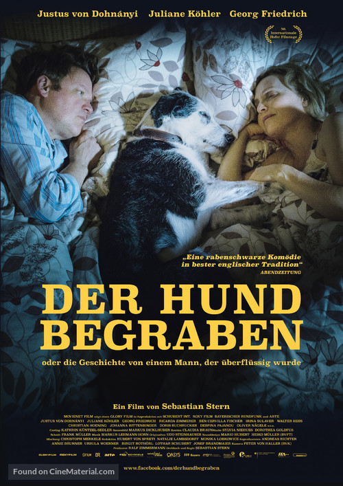 Der Hund begraben - German Movie Poster