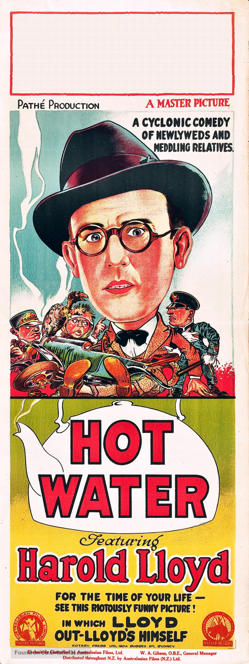 Hot Water - Australian Movie Poster