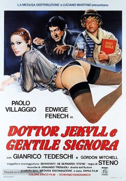 Dottor Jekyll e gentile signora - Italian Movie Poster
