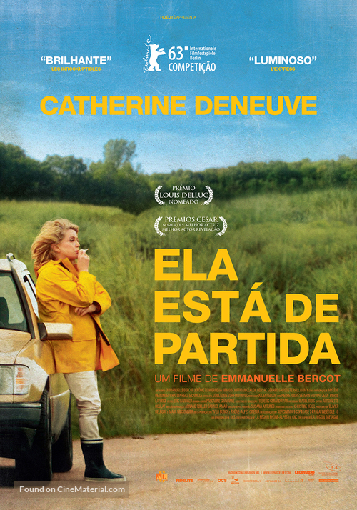 Elle s&#039;en va - Portuguese Movie Poster