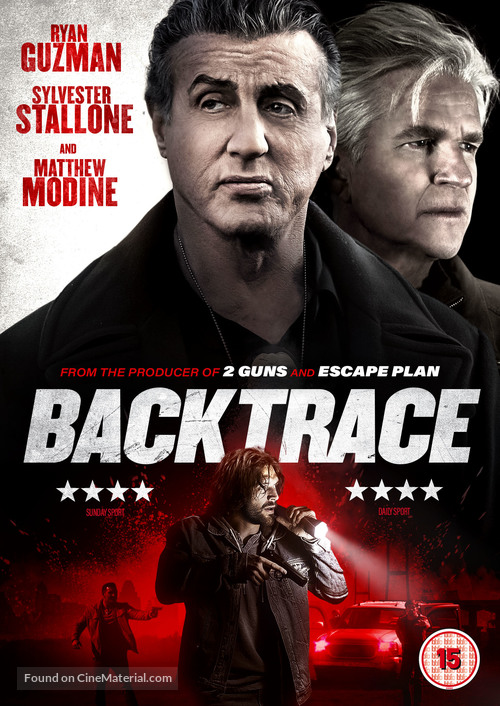 Backtrace - British DVD movie cover