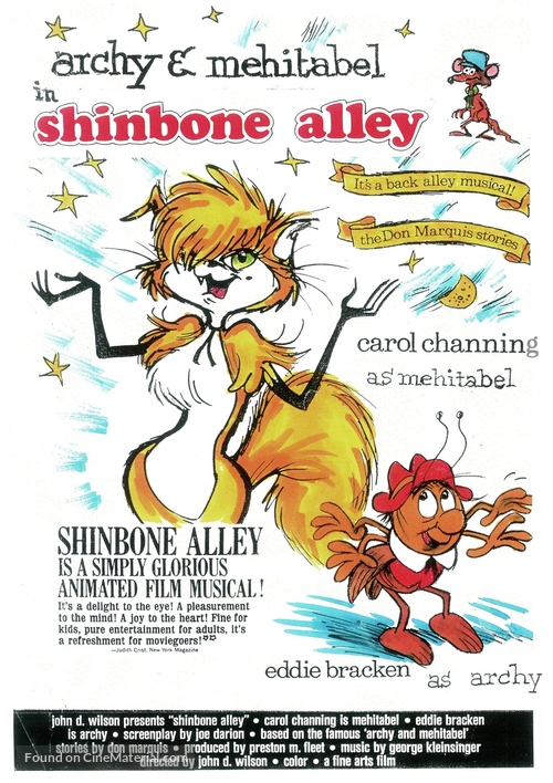 Shinbone Alley - Movie Poster