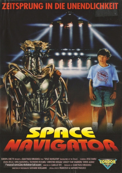 Navigatori dello spazio - German VHS movie cover