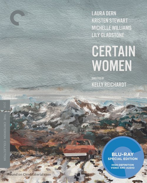 Certain Women - Blu-Ray movie cover