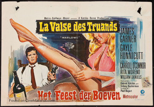 Marlowe - Belgian Movie Poster