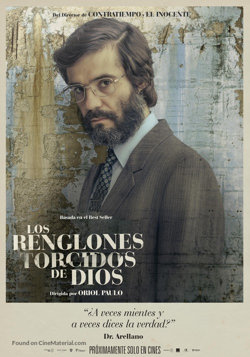 Los renglones torcidos de Dios - Spanish Movie Poster
