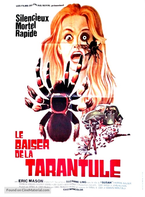 Kiss of the Tarantula - French Movie Poster