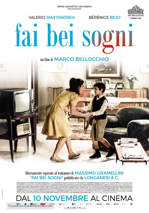 Fai bei sogni - Italian Movie Poster