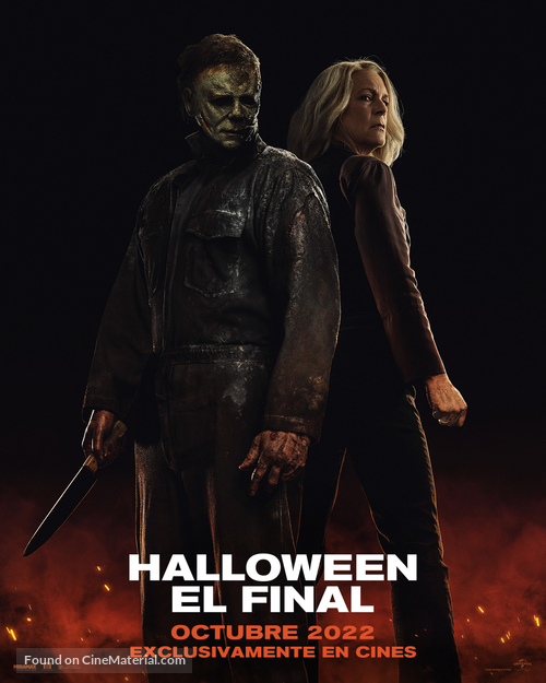 Halloween Ends - Spanish Movie Poster