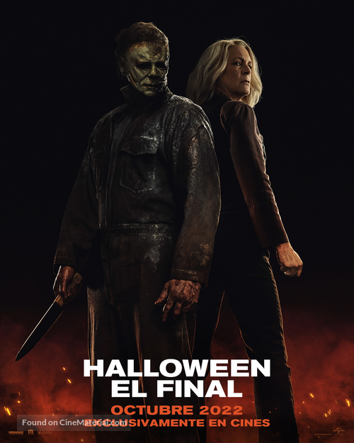 Halloween Ends - Spanish Movie Poster