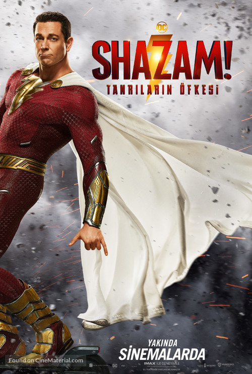 Shazam! Fury of the Gods - Turkish Movie Poster