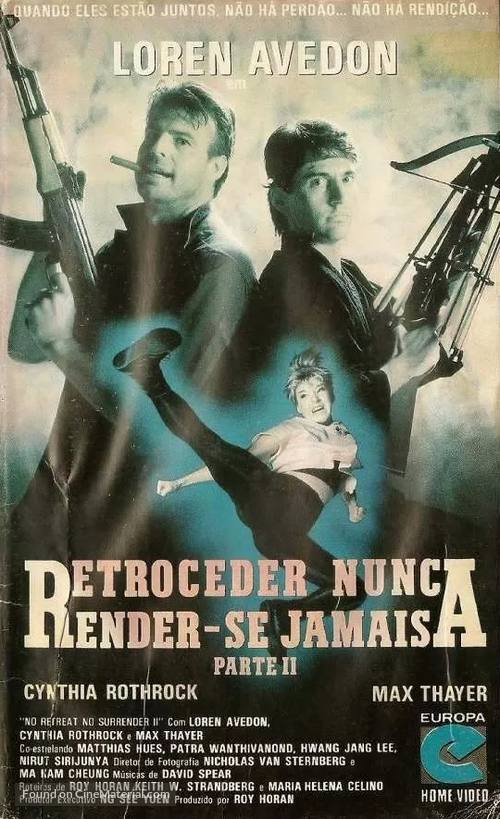 No Retreat No Surrender 2 - Brazilian Movie Cover