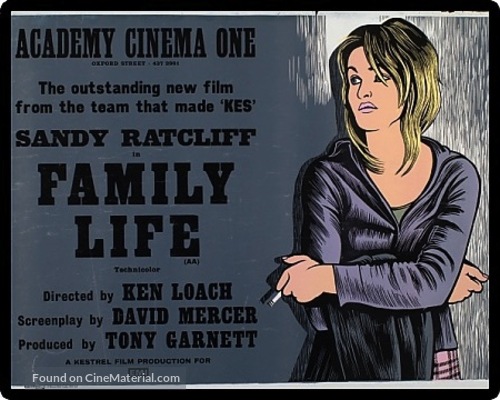 Family Life - British Movie Poster