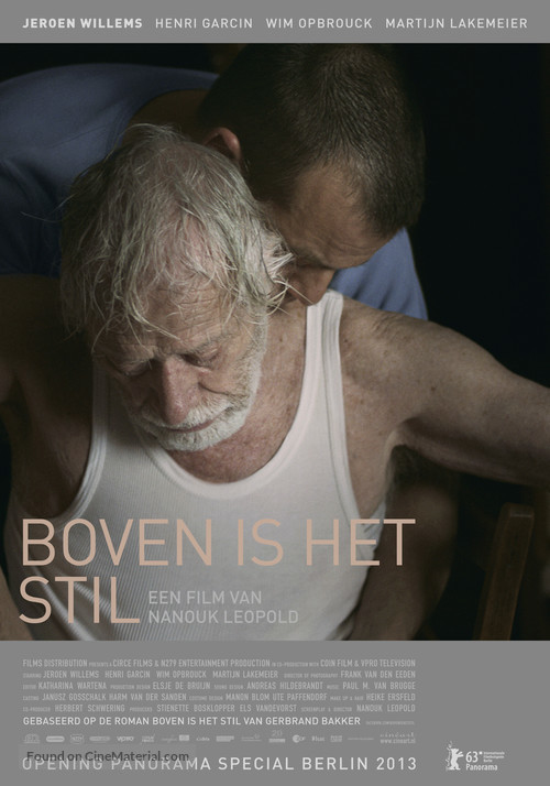 Boven is het stil - Dutch Movie Poster