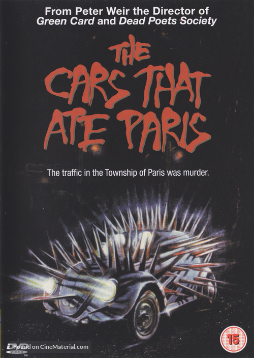 The Cars That Ate Paris - British DVD movie cover