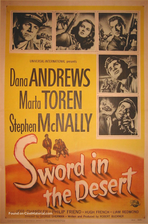 Sword in the Desert - Movie Poster
