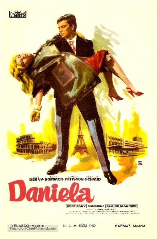 De quoi tu te m&ecirc;les Daniela! - Spanish Movie Poster