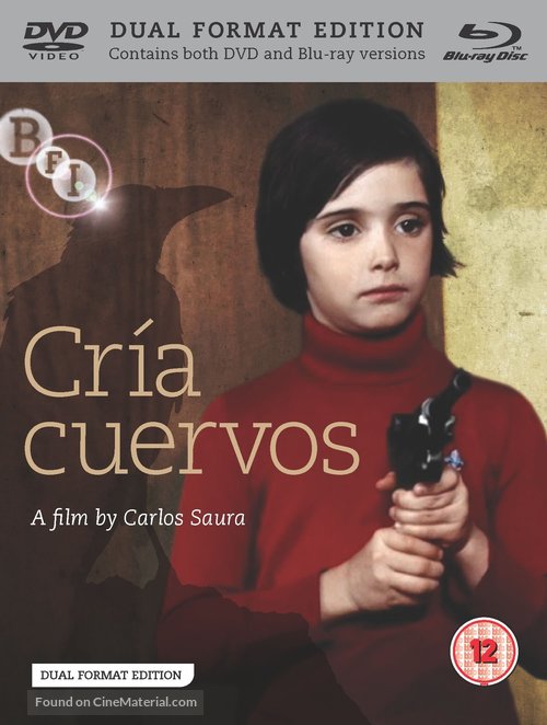 Cr&iacute;a cuervos - British Blu-Ray movie cover