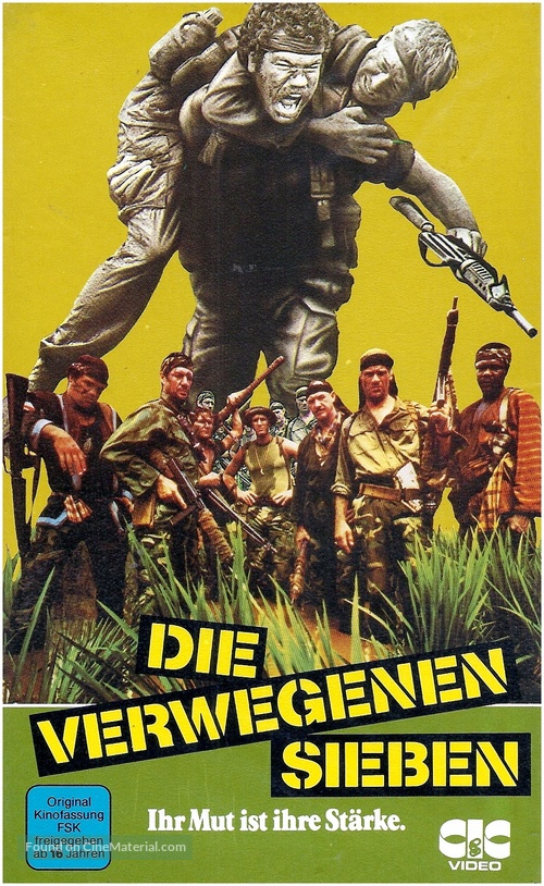 Uncommon Valor - German VHS movie cover