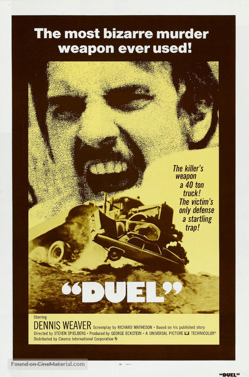 Duel - Theatrical movie poster