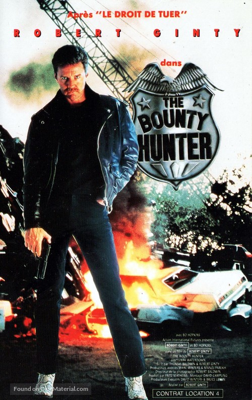 The Bounty Hunter - French VHS movie cover