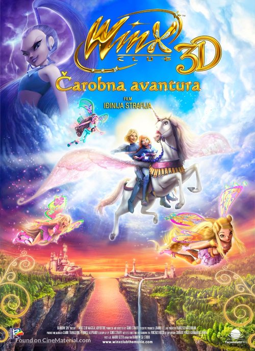 Winx Club 3D: Magic Adventure - Serbian Movie Poster