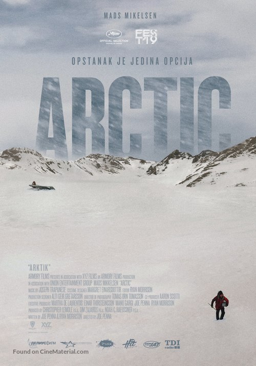 Arctic - Serbian Movie Poster