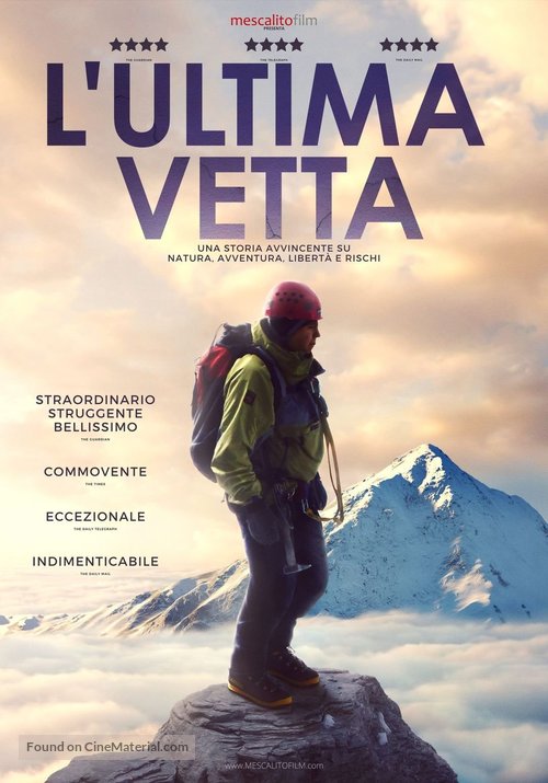 The Last Mountain - Italian Movie Poster