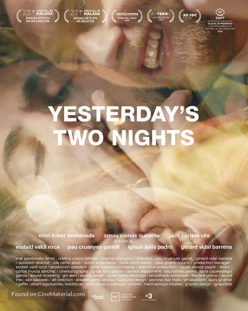 Les dues nits d&#039;ahir - International Movie Poster