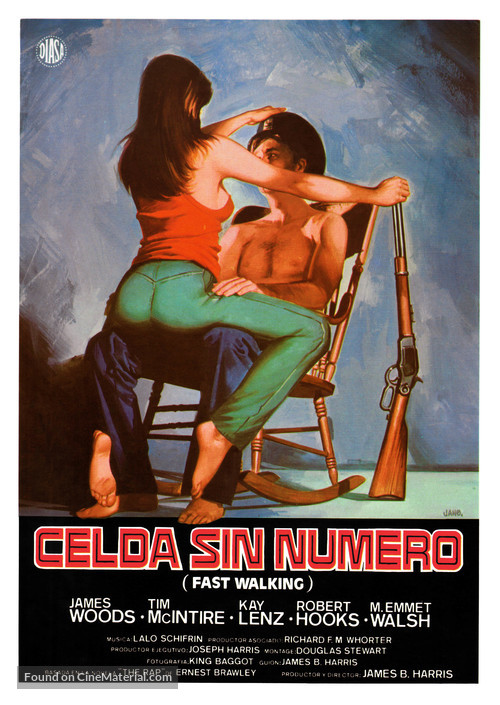 Fast-Walking - Spanish Movie Poster