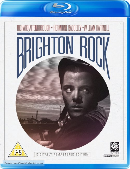 Brighton Rock - British Blu-Ray movie cover