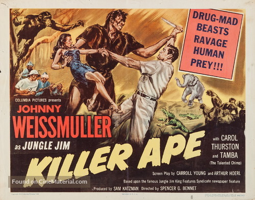 Killer Ape - Movie Poster