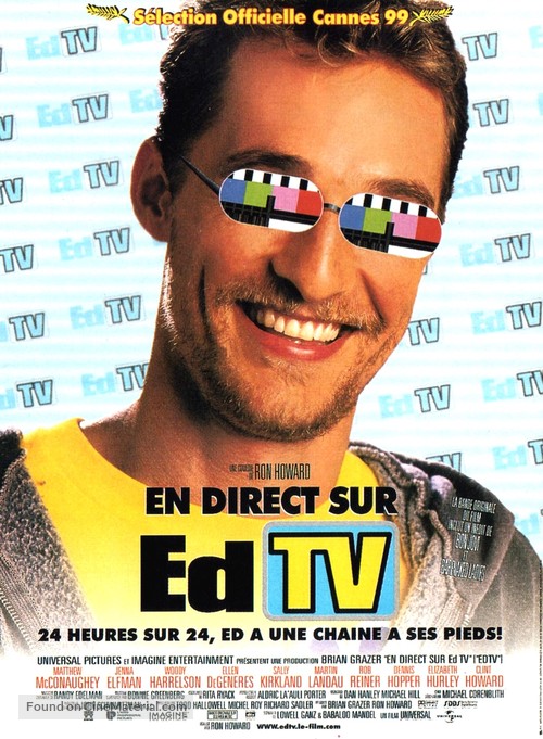 Ed TV - French Movie Poster