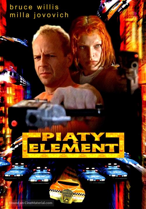 The Fifth Element - Polish DVD movie cover