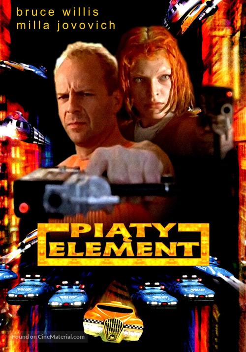 The Fifth Element - Polish DVD movie cover