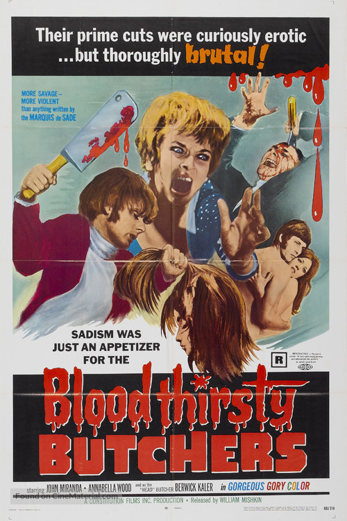 Bloodthirsty Butchers - Movie Poster