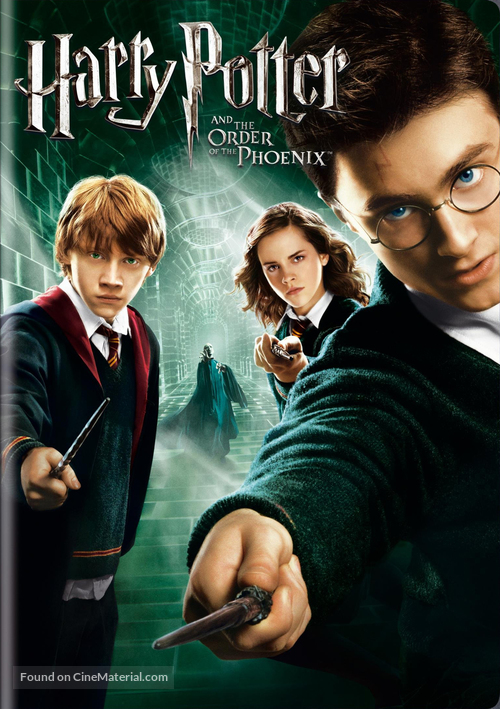 Harry Potter and the Order of the Phoenix - DVD movie cover