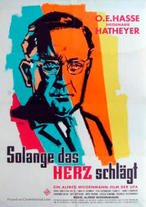 Solange das Herz schl&auml;gt - German Movie Poster