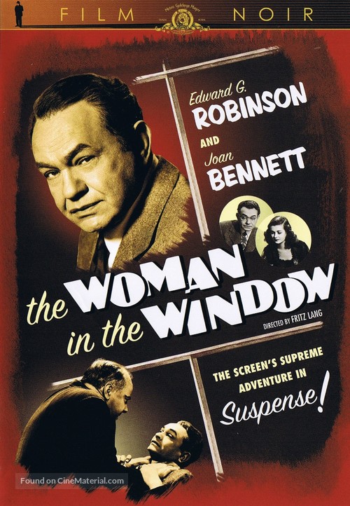 The Woman in the Window - DVD movie cover