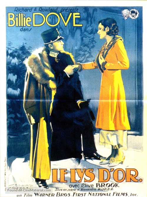 Yellow Lily - French Movie Poster