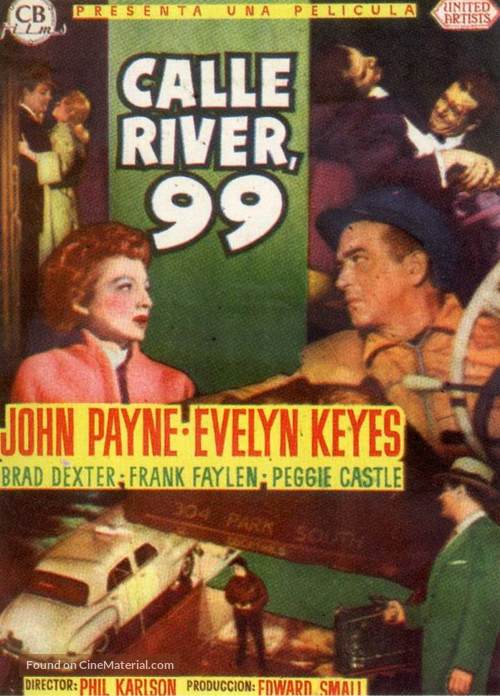 99 River Street - Spanish Movie Poster