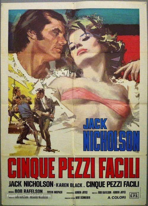 Five Easy Pieces - Italian Movie Poster