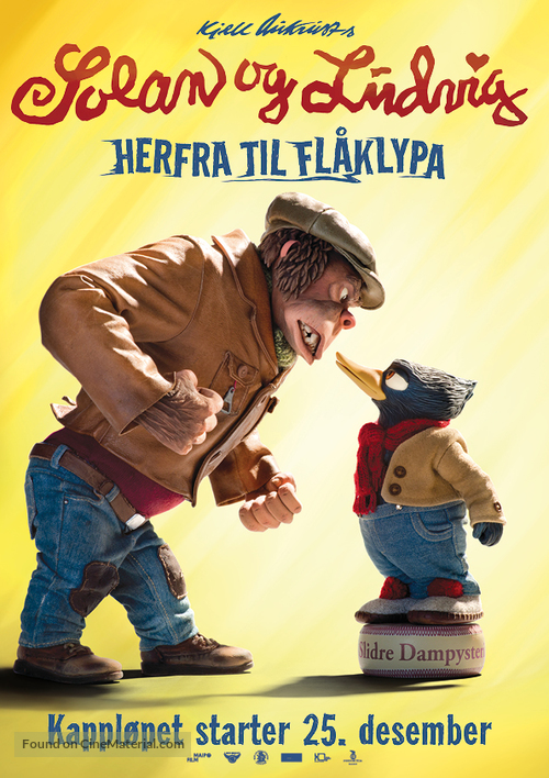 Solan og Ludvig: Herfra til Fl&aring;klypa - Norwegian Movie Poster